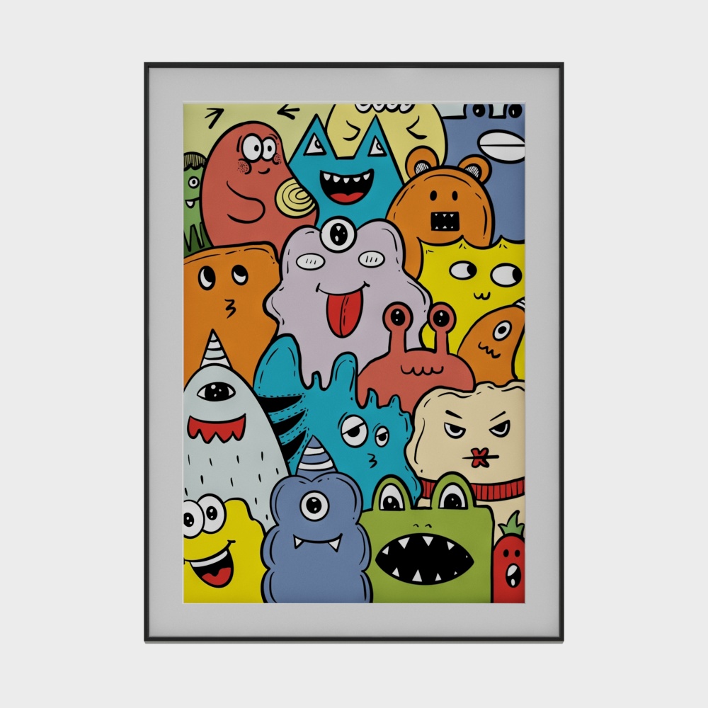 유럽식 침실 장식 회화