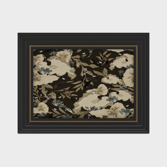 Peinture décorative de style médiéval