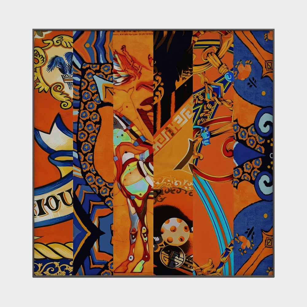 Chinese Balcony Decorative Painting