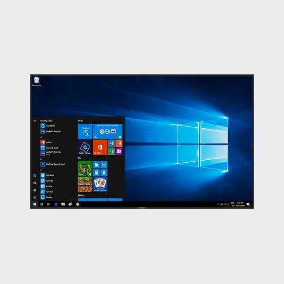 Realistic Windows 10 Desktop 3D model for Creative Projects