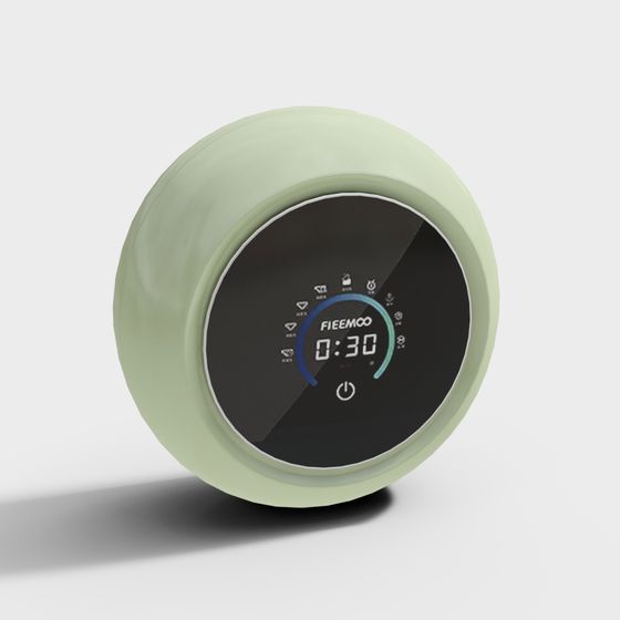 Stylish Smart Thermostat 3D Model