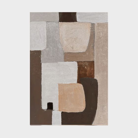 Abstract Geometric 3D Model for Creative Projects