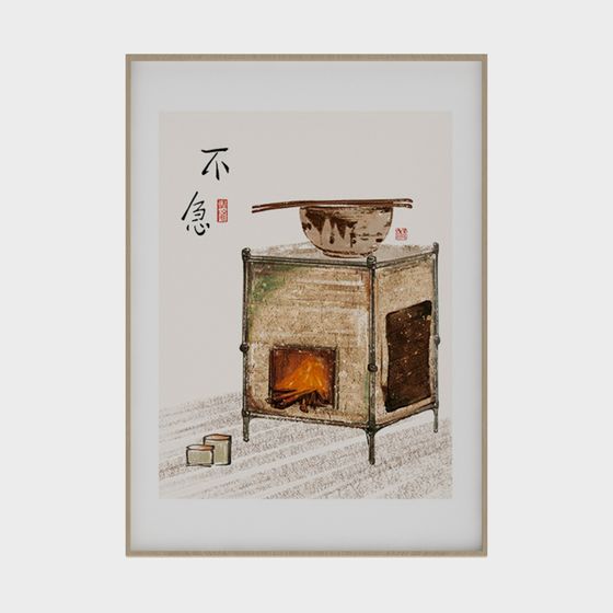 ภาพตกแต่งเตาแบบนีโอจีน