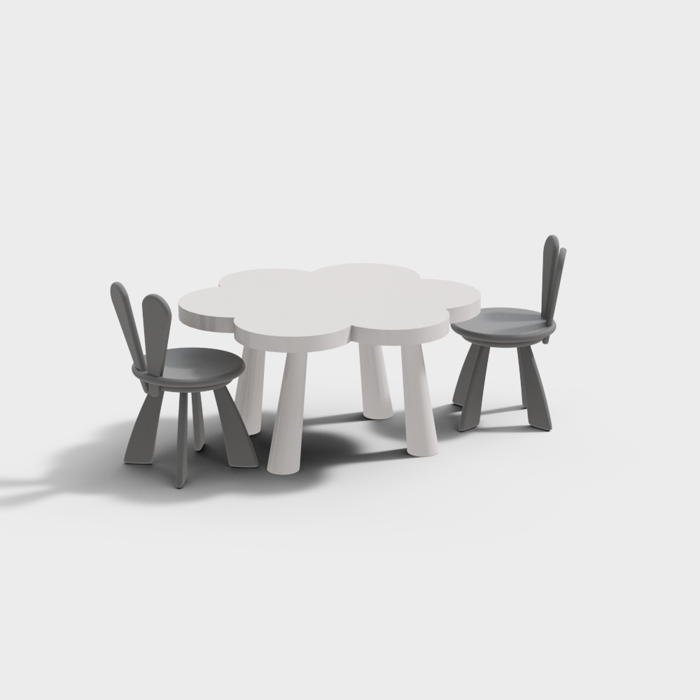 Modern Kids Table and Chair Set
