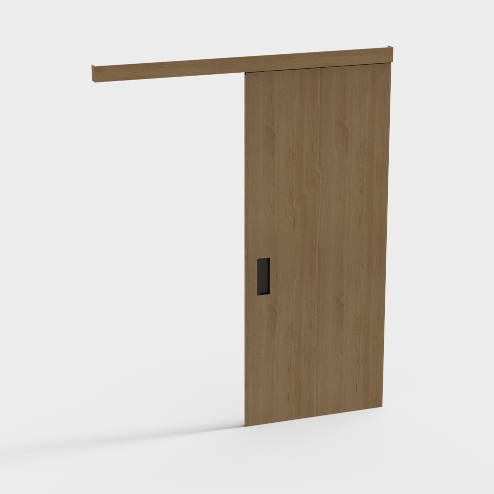 Висячая трековая дверь