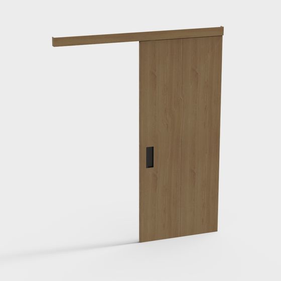 Висячая трековая дверь