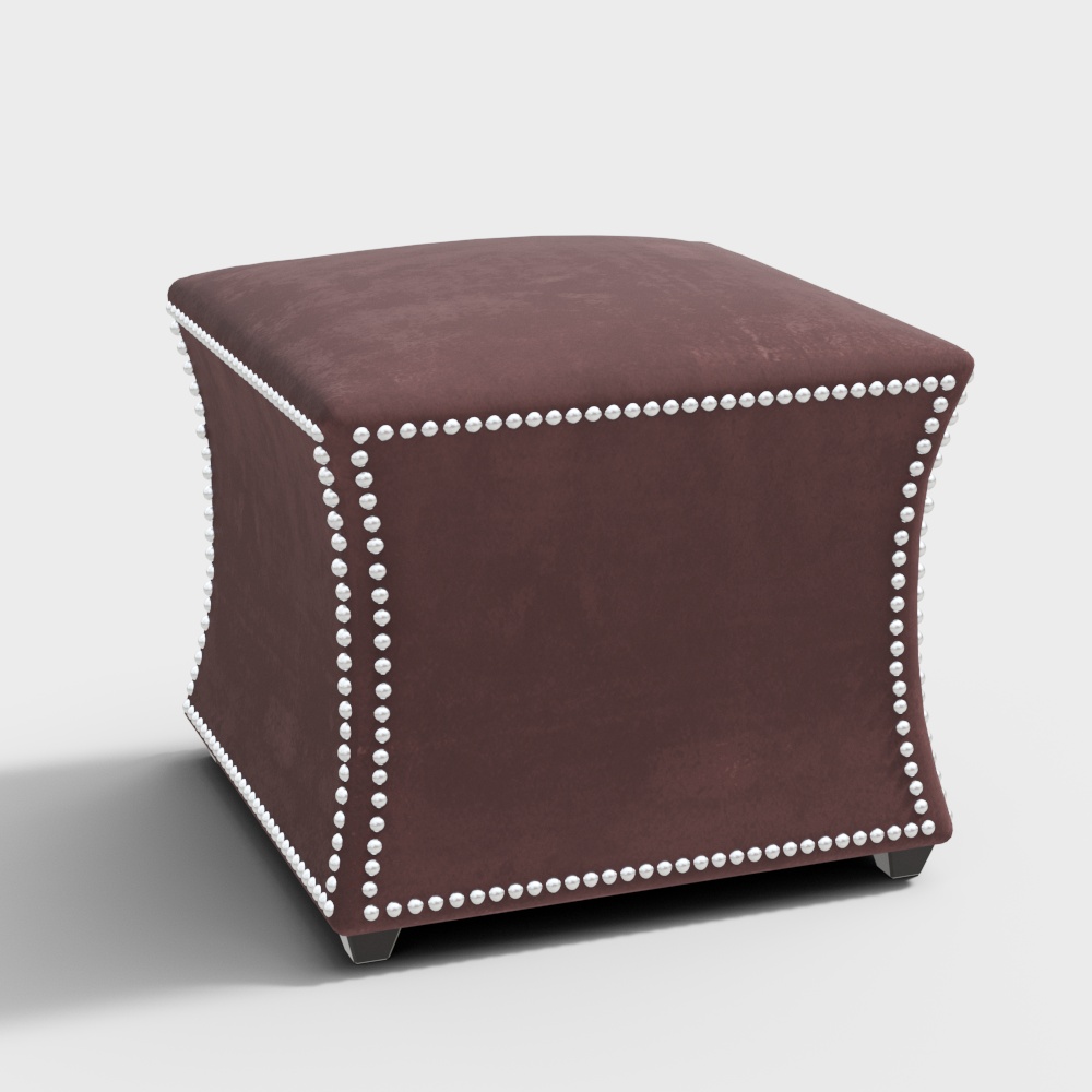 Amerikanischer Sofahocker