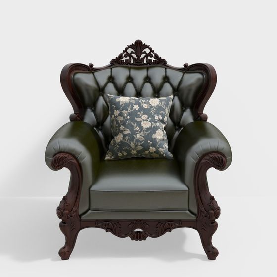 Victorian Armchair 3D model