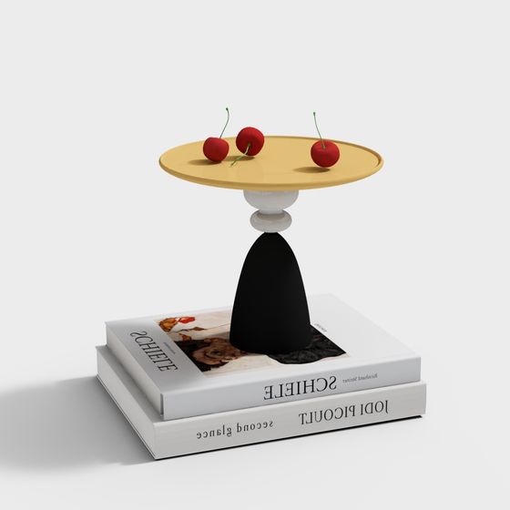 Elegant Low-Poly Table Lamp 3D model