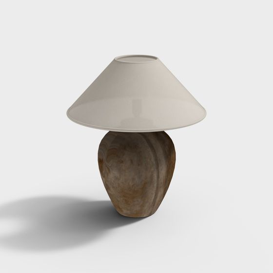 Elegant 3D Table Lamp Model for Modern Spaces