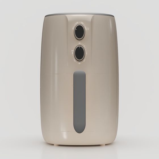 Stylish Air Fryer 3D model for Home Kitchens