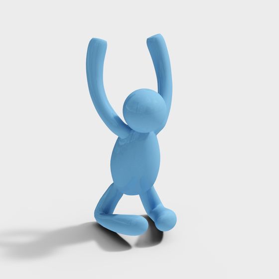 Happy Stick 3D model