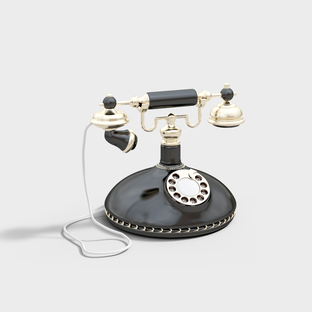 古風な電話