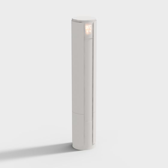 Smart Air Conditioner 3D model for Modern Interiors