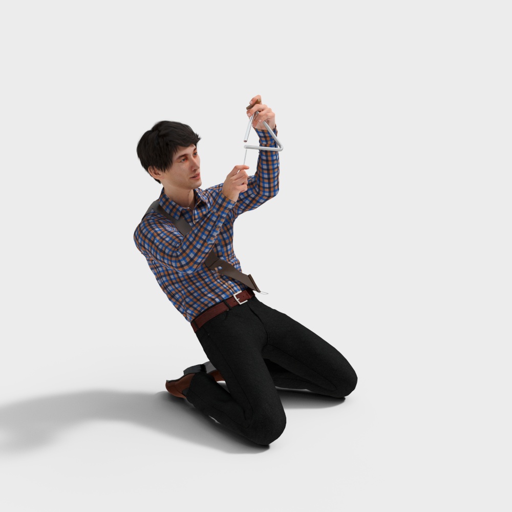 Architect Engineer 3D Model for Designers