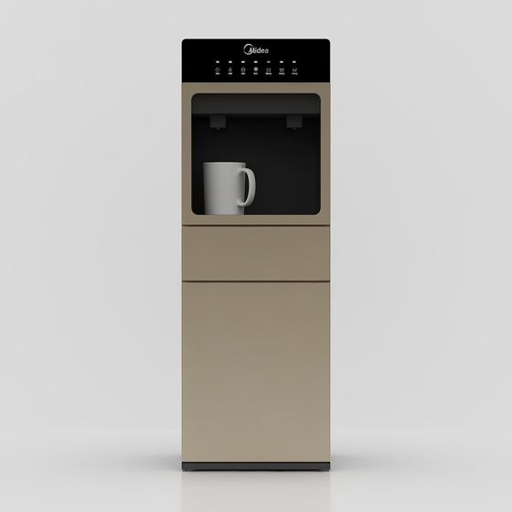 Elegant Midea Water Dispenser 3D model for Daily Use