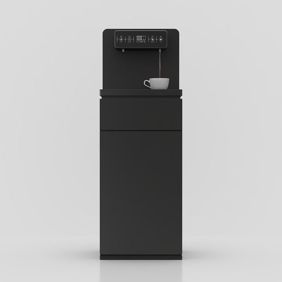 Sleek Modern Water Dispenser 3D model