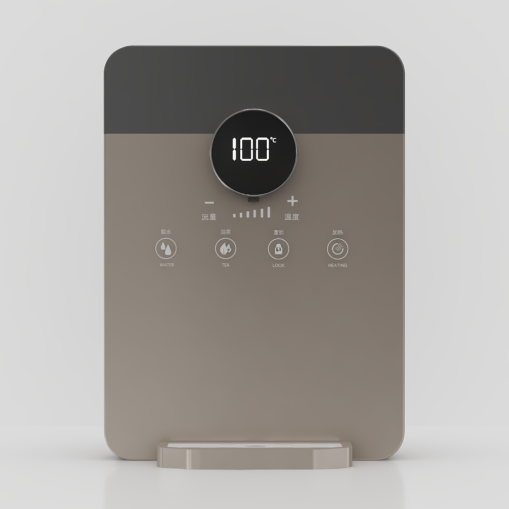 Stylish Low-Poly Smart Kettle 3D model