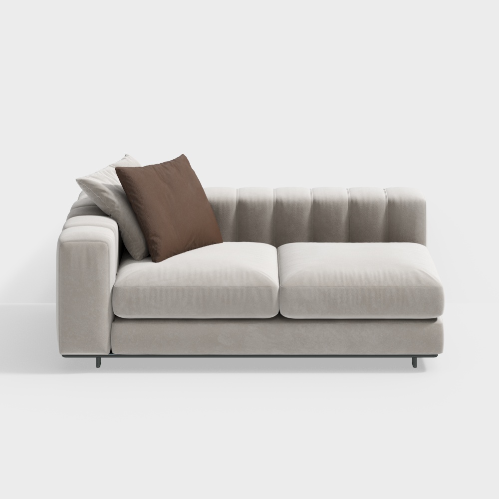 Modern Luxury Double Sofa