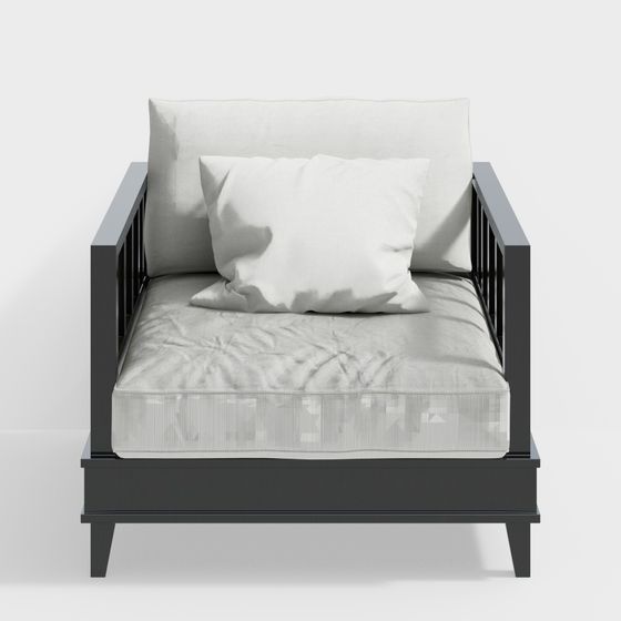 Sofa đơn kiểu Trung Quốc mới