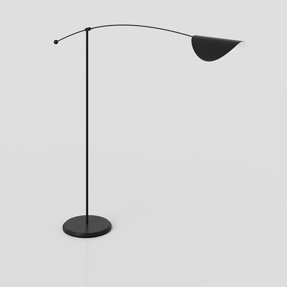 Unique Low-Poly Modern Lamp 3D model