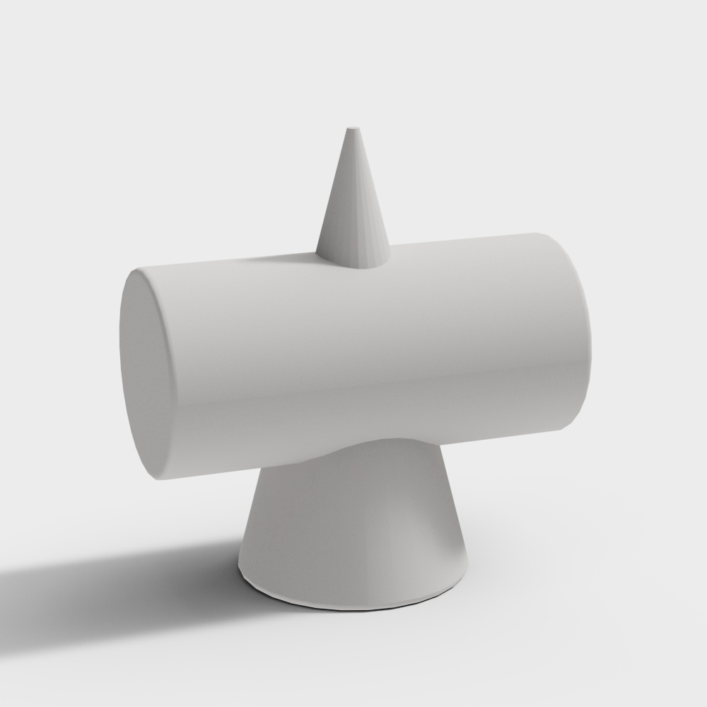 石膏幾何学的ボディ