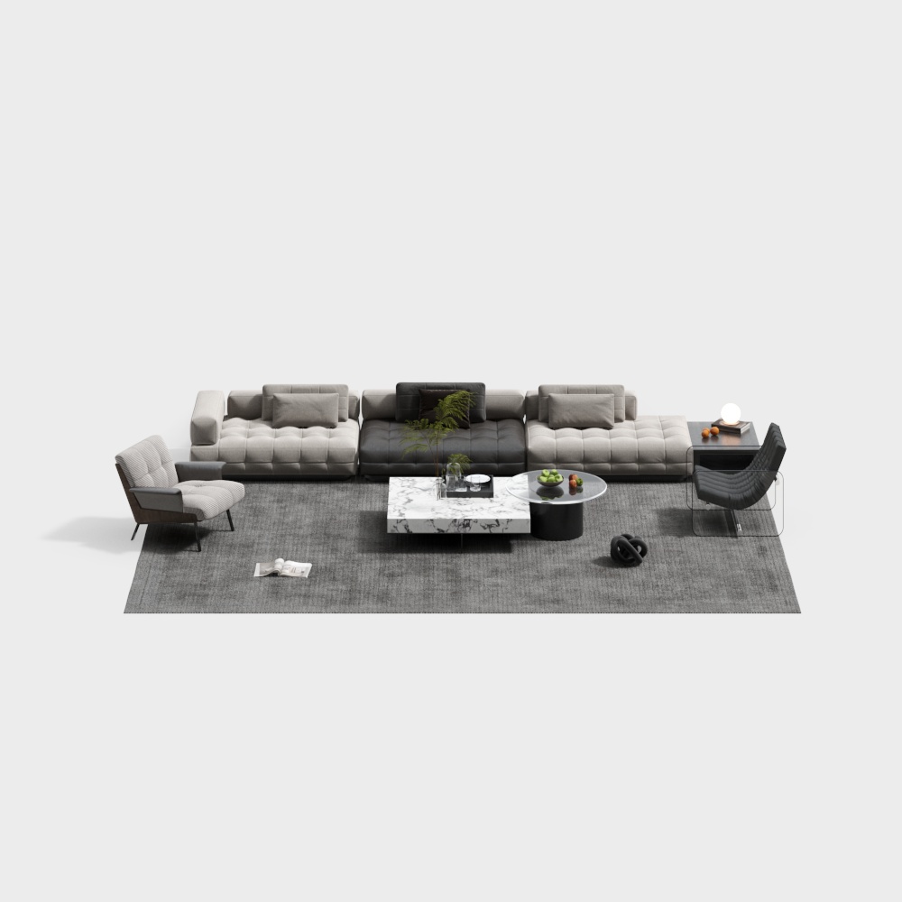 Italian Luxury Sofa Set