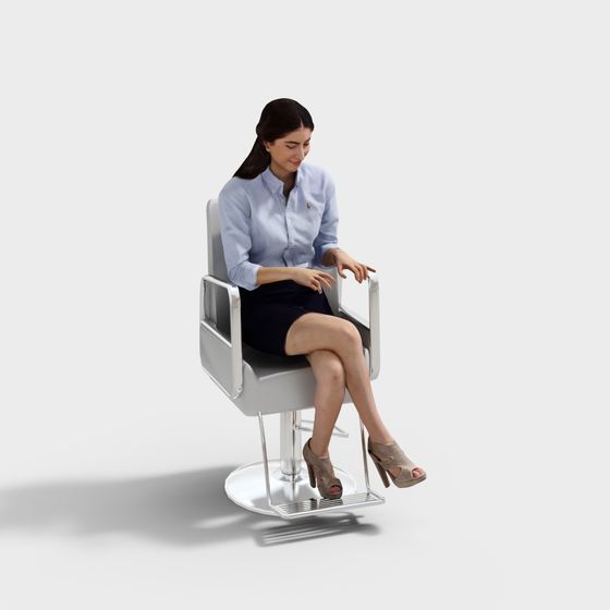 Urban Elegance Chair 3D model