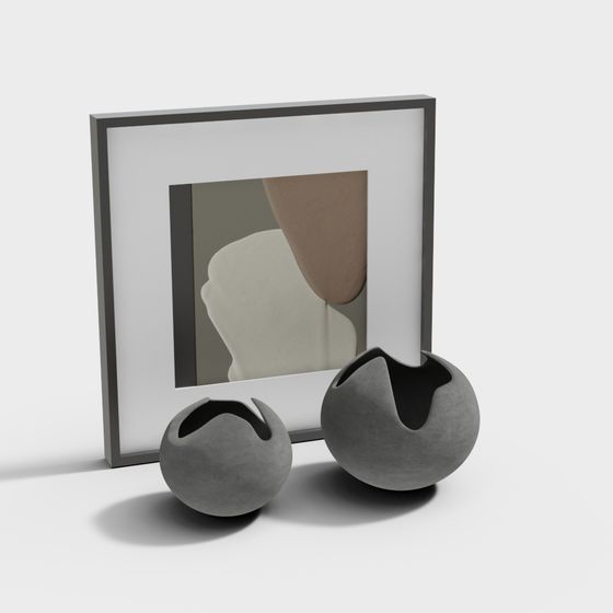 Abstract Geometric Sphere 3D model