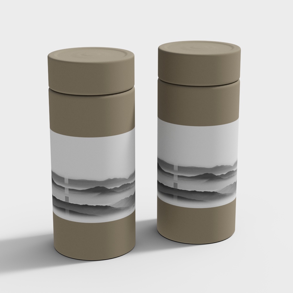 Boîte à thé de style chinois moderne