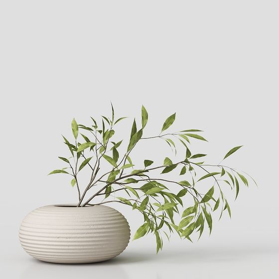 Natural Harmony Vase 3D model