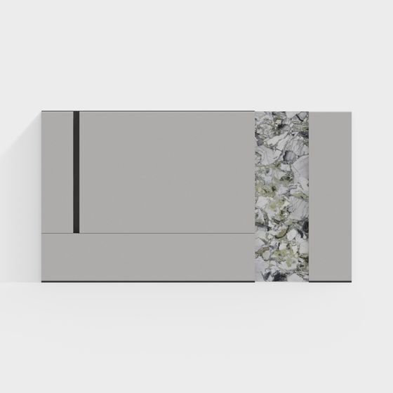 Urban Edge 3D model for Stylish Interiors