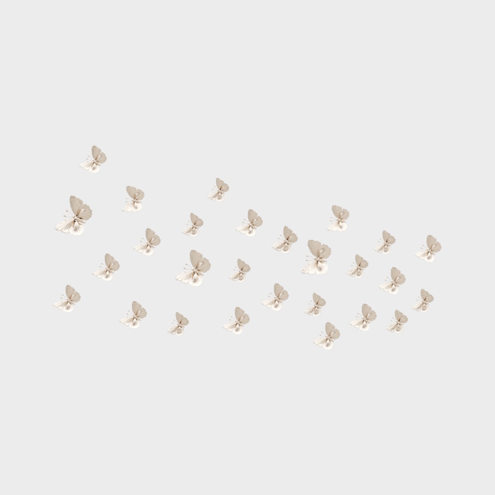 Scandinavian Butterfly Wall Decoration