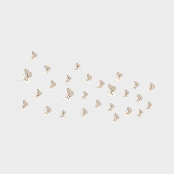 Elegant Butterfly Swarm 3D model