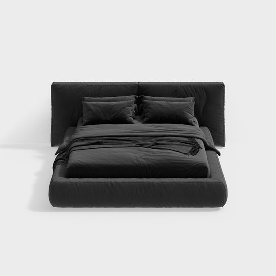 Urban Retreat Bed 3D model