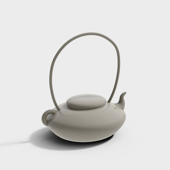 Minimalist Teapot 3D model