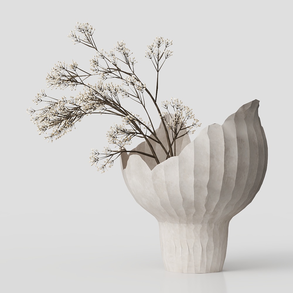 Modern Balcony Dried Flower Decorations