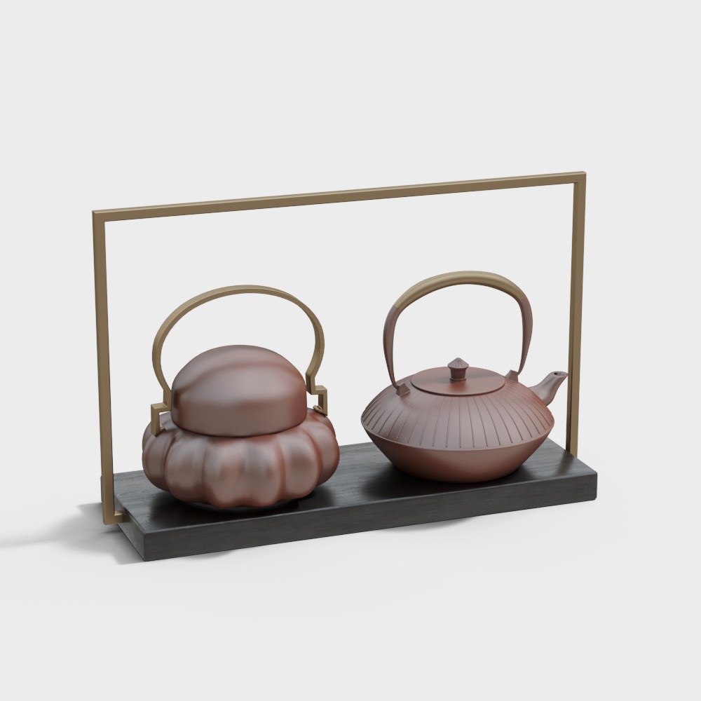 New Chinese-Style Teapot Ornament