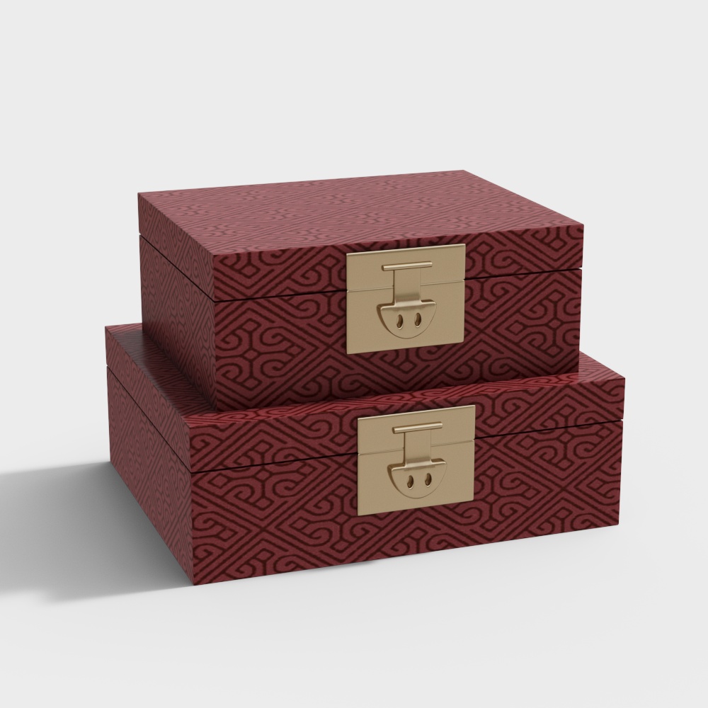 Hộp lưu trữ phong cách mới Trung Quốc