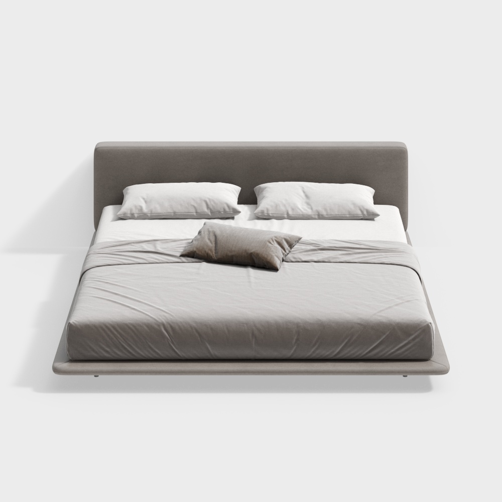 Cama Doble Minimalista Italiana