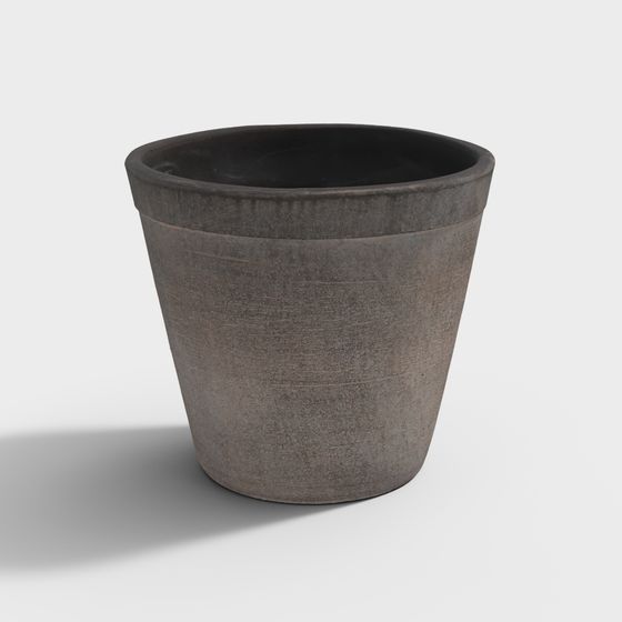 Vintage Flower Pot 3D model