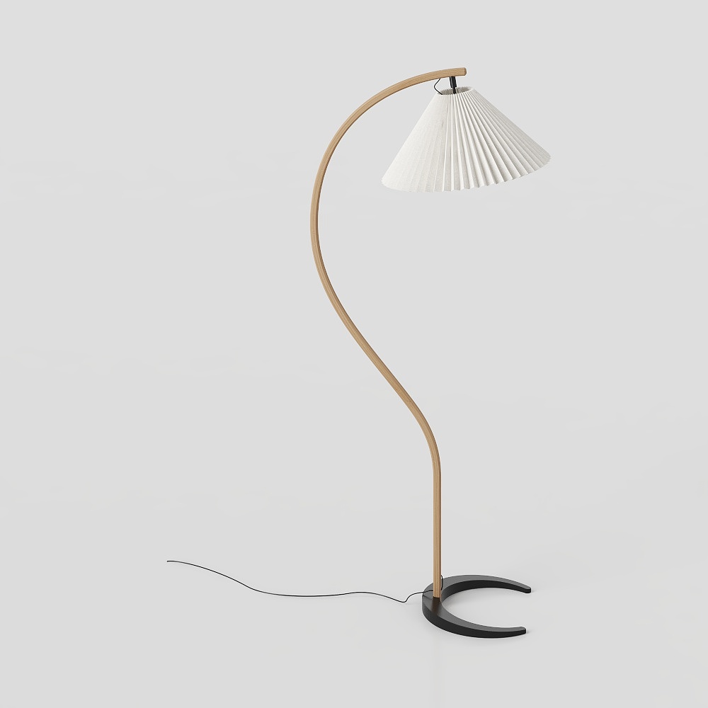 Modern Cream Style Guest Restaurant Floor Lamp