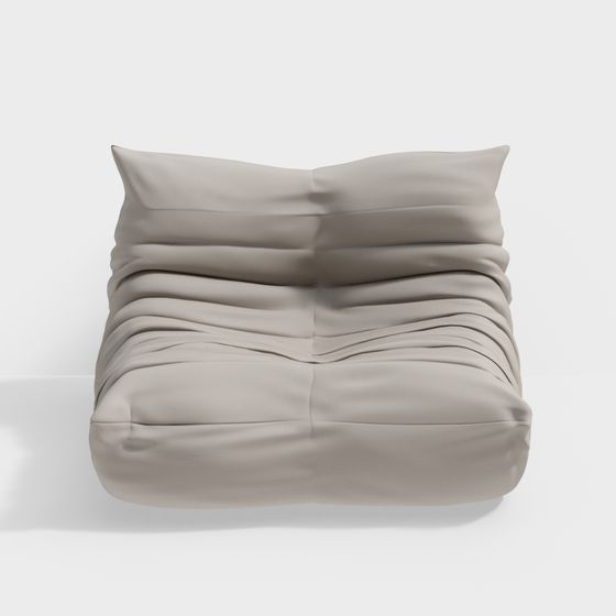 Simple Home Lazy Sofa in Earth Color