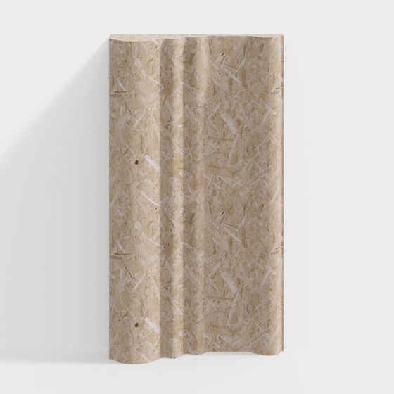 Unique Low-Polygon Wall Panel 3D model
