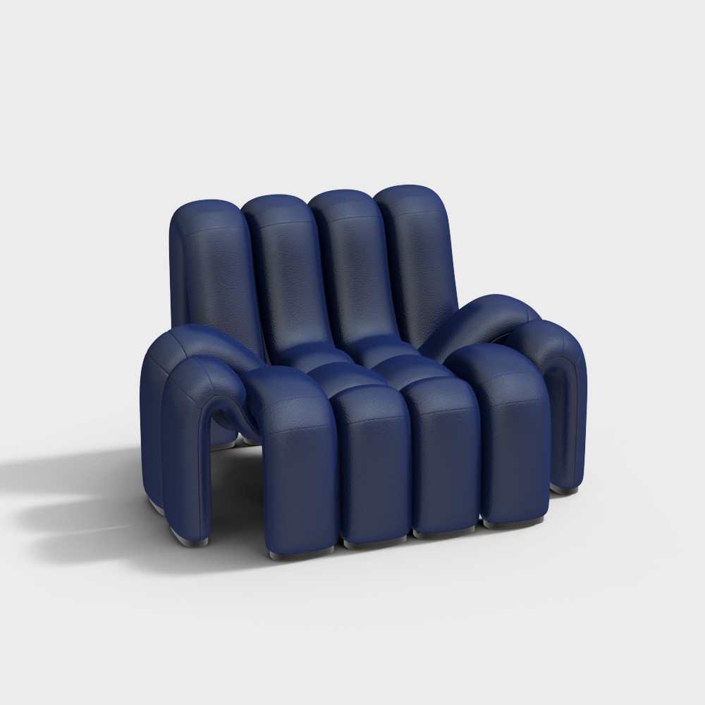 Silla contemporánea de respaldo