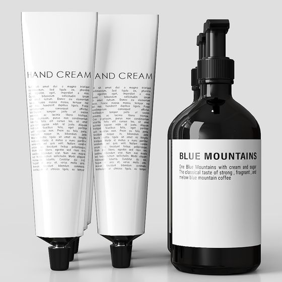 Blue Mountains Cream 3D model