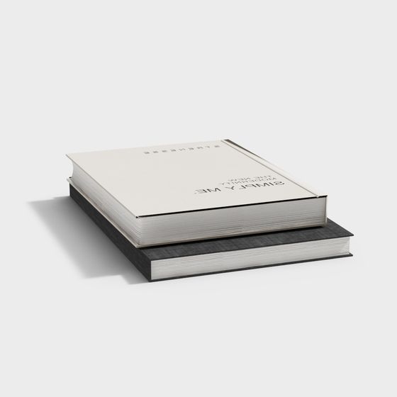 Simply Me 3D model Book