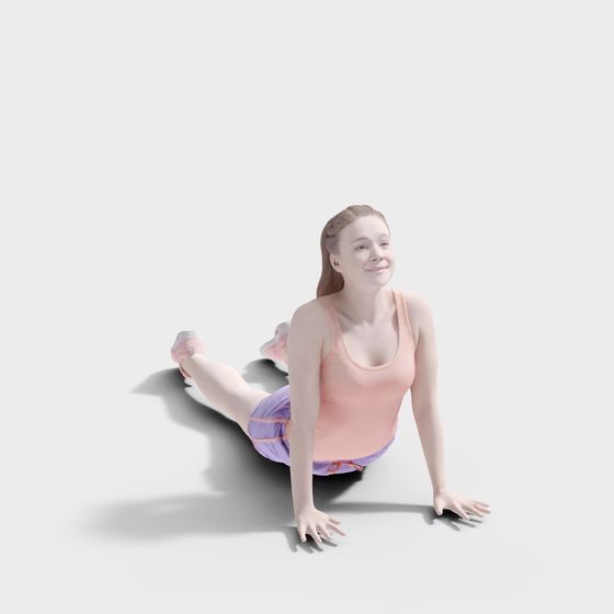 Personnalité fitness sportive