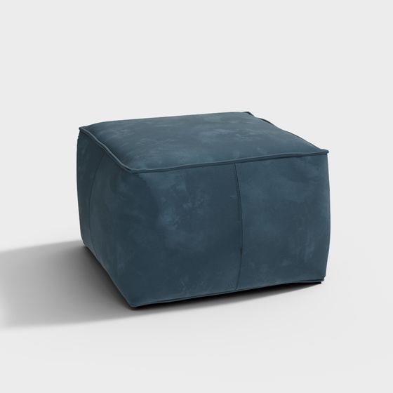 Modern Minimalist Sofa Stool 3D model