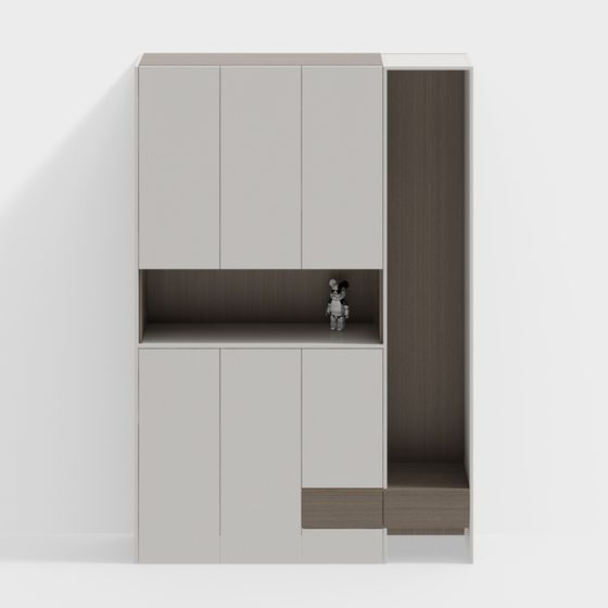 Cabinet d'entrée moderne minimaliste